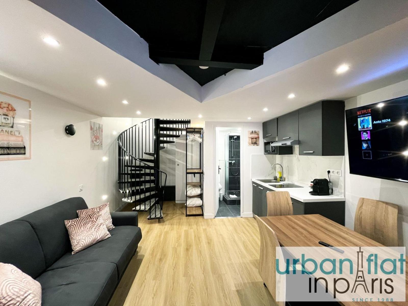 Urban Flat 179 - Pretty Loft Montorgueil Apartment Paris Exterior foto