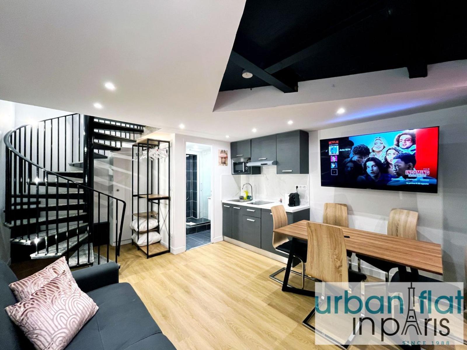 Urban Flat 179 - Pretty Loft Montorgueil Apartment Paris Exterior foto